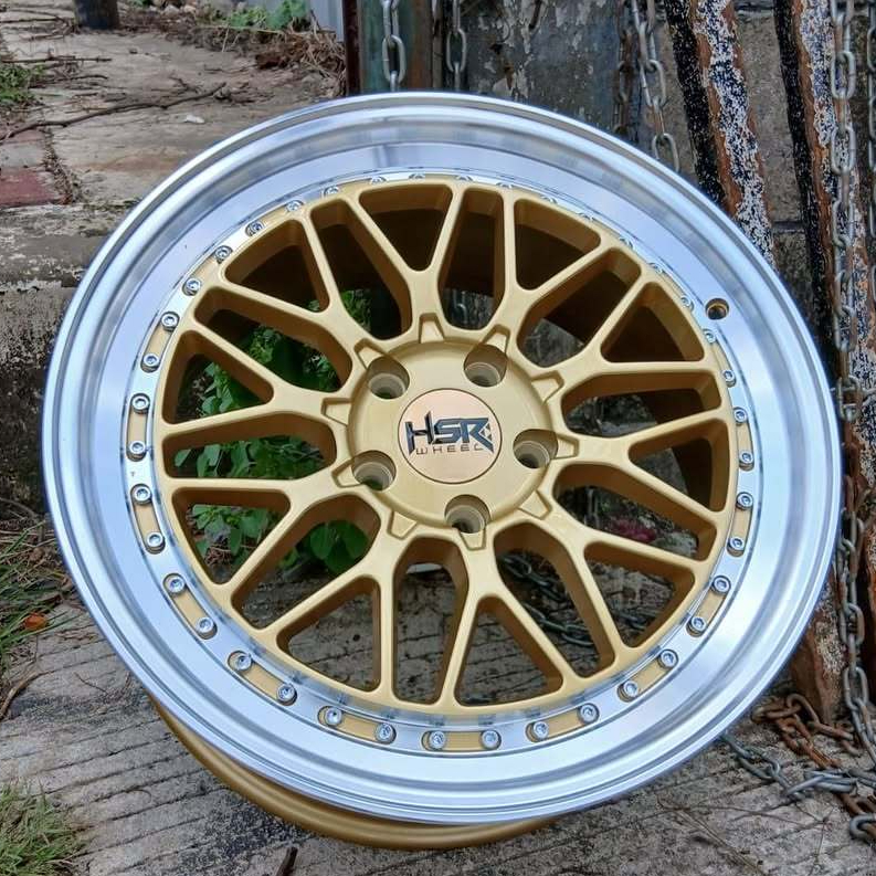 Velg Mobil Racing SIGI HSR R18X8 H5X114,3 ET40 GOLD/ML Innova,Hrv,Crv,Wrv