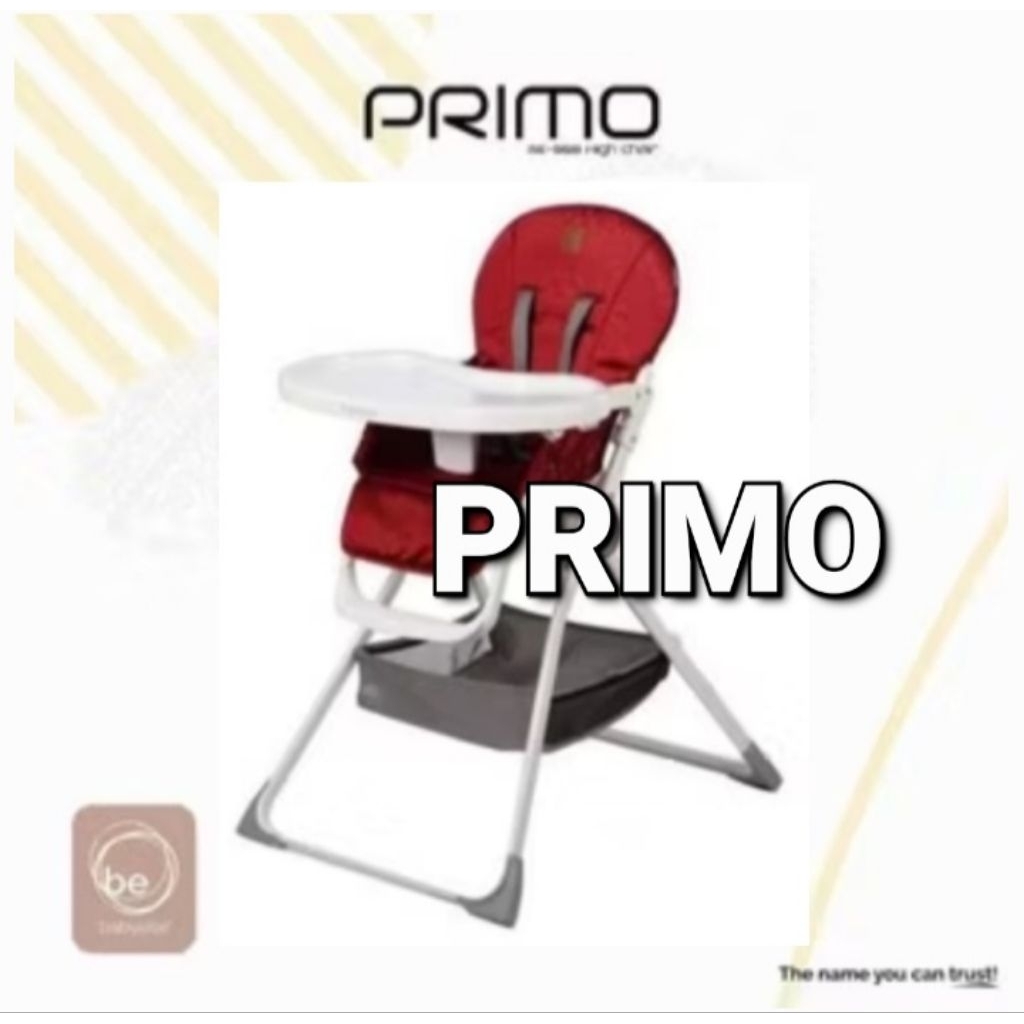 High Chair Babyelle Primo BE 908 Kursi Makan