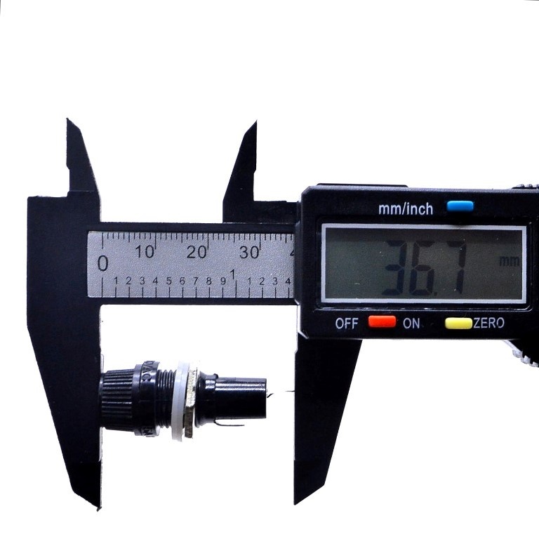 24P HOLDER SEKRING Rumah Box Kotak Tempat Sikring Tabung Bulat Fuse Besar Kec