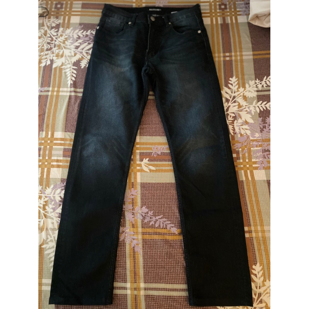 Amigos De Nimes- Momo Black Spray  - Slimfit Jeans