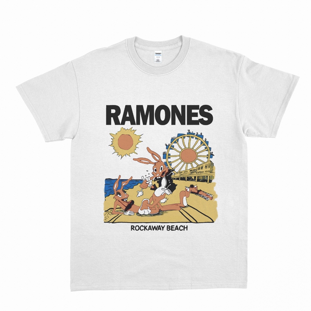 KAOS BAND RAMONES - ROCKWAY BEACH / T-SHIRT BAND