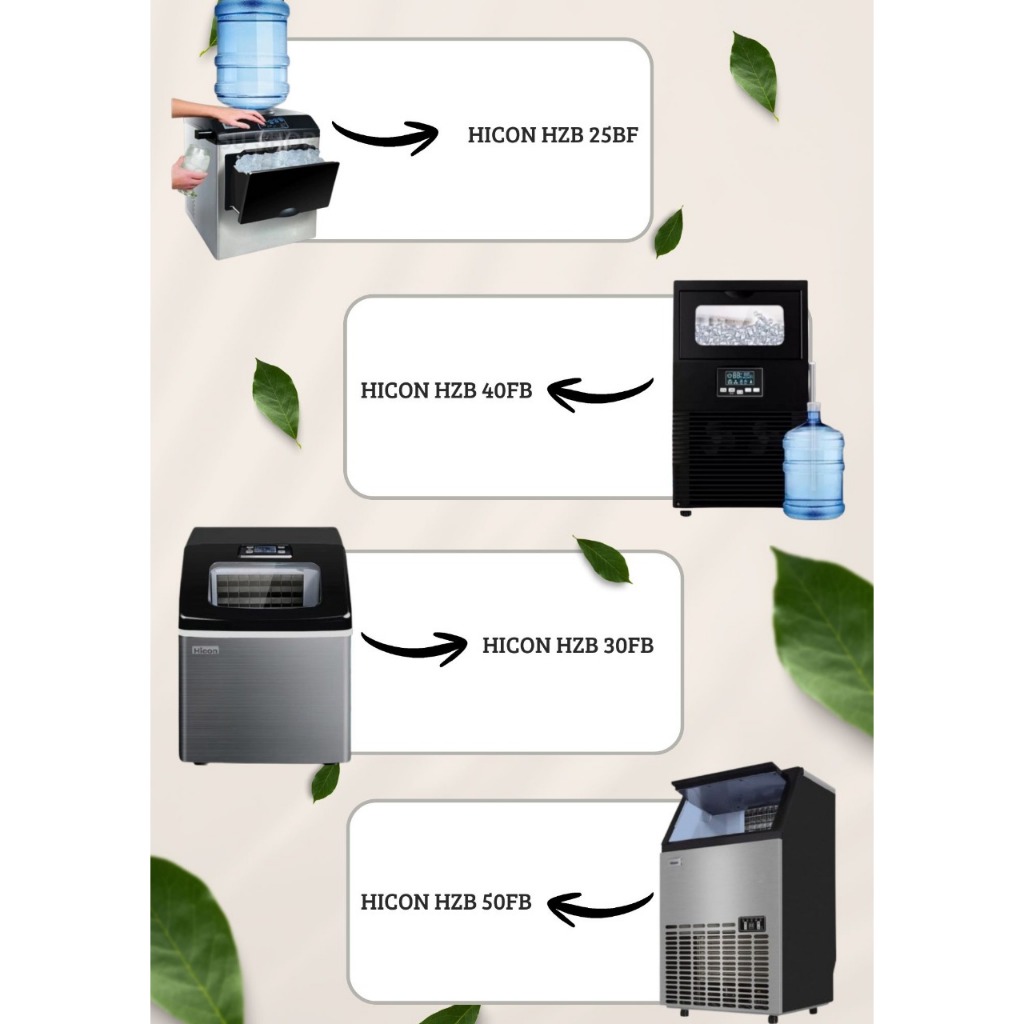 Hicon HZB Mesin  Pembuat Es Batu Ice Cube Maker  Es Batu Ice Cream  Machine