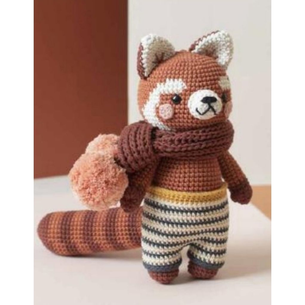 pola PDF amigurumi FOX