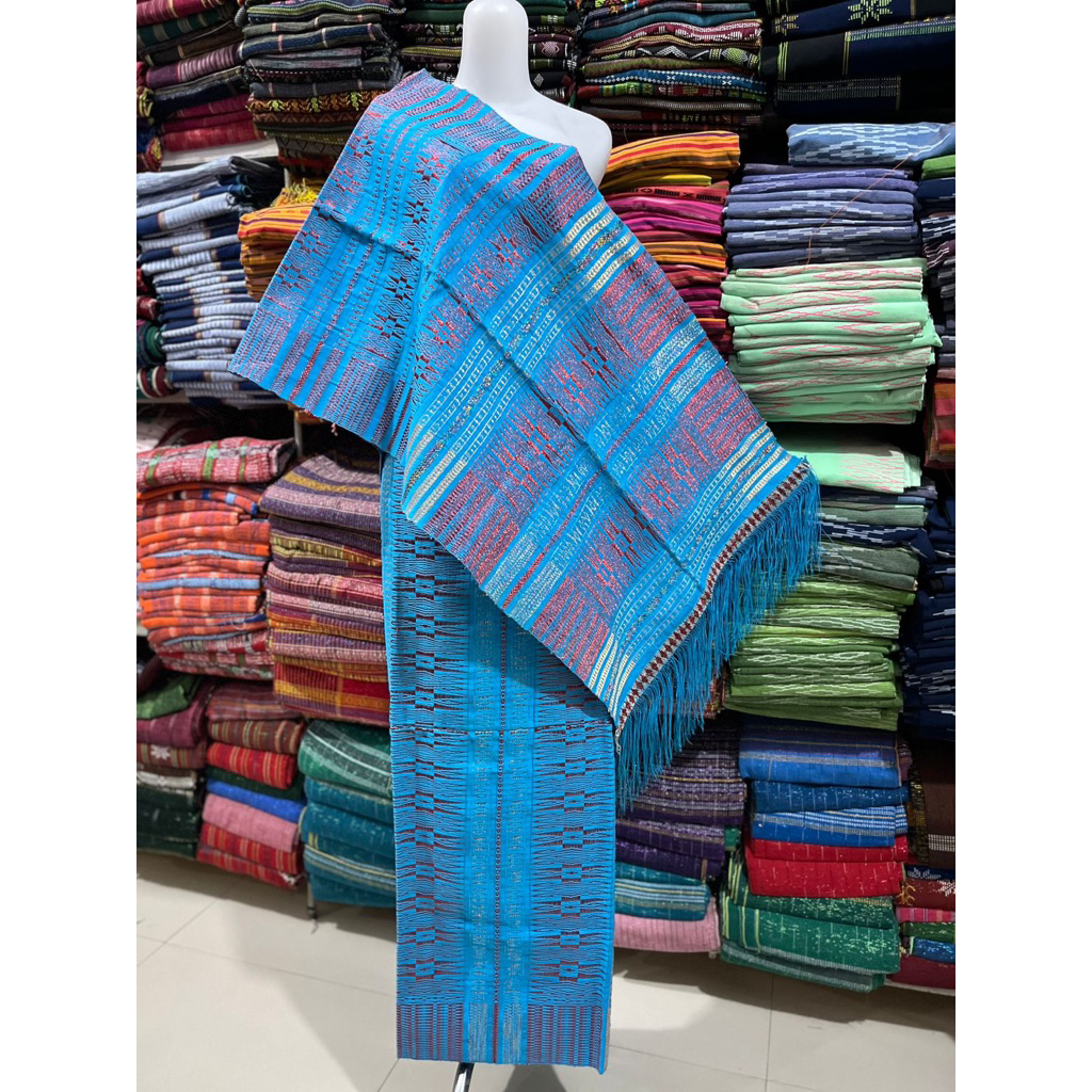 TUMTUMAN KLASIK FULL KRISTAL PURADA KOREA TENUN TANGAN