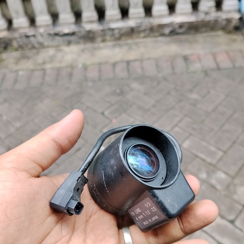 ORIGINAL LENS CCTV 1/3 4MM 1:1.2 CS LENSA CCTV MADE IN JAPAN
