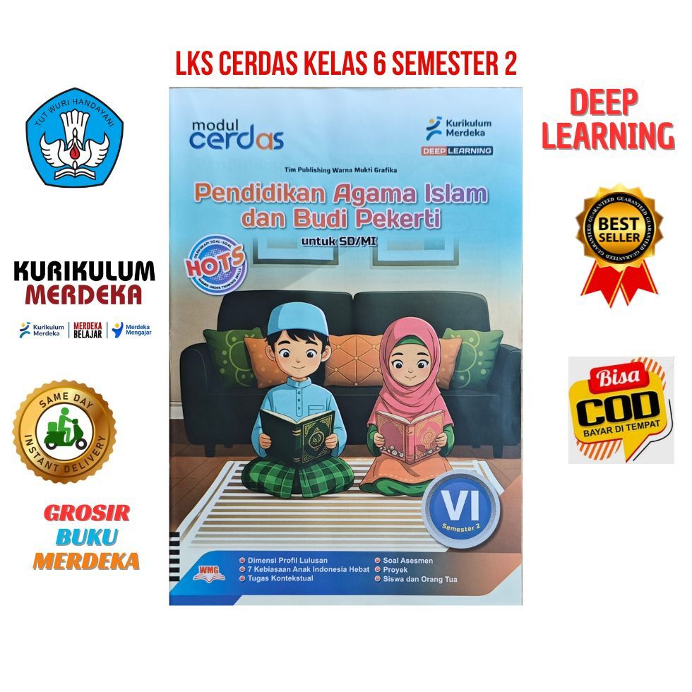 Grosir Lks Cerdas Pendidikan Agama Islam Kelas 6 Semester 2 Kurmer Deep Learning Latihan Soal