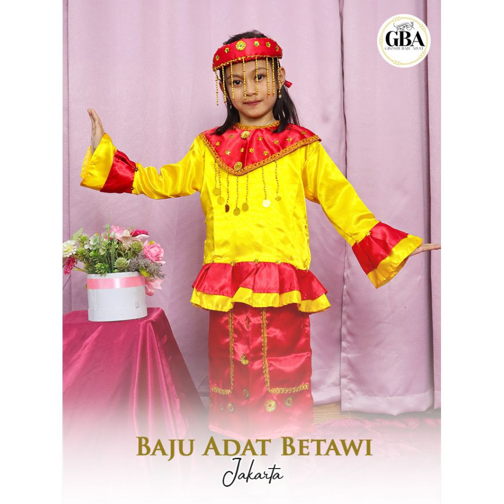 BAJU ADAT BETAWI ANAK PEREMPUAN