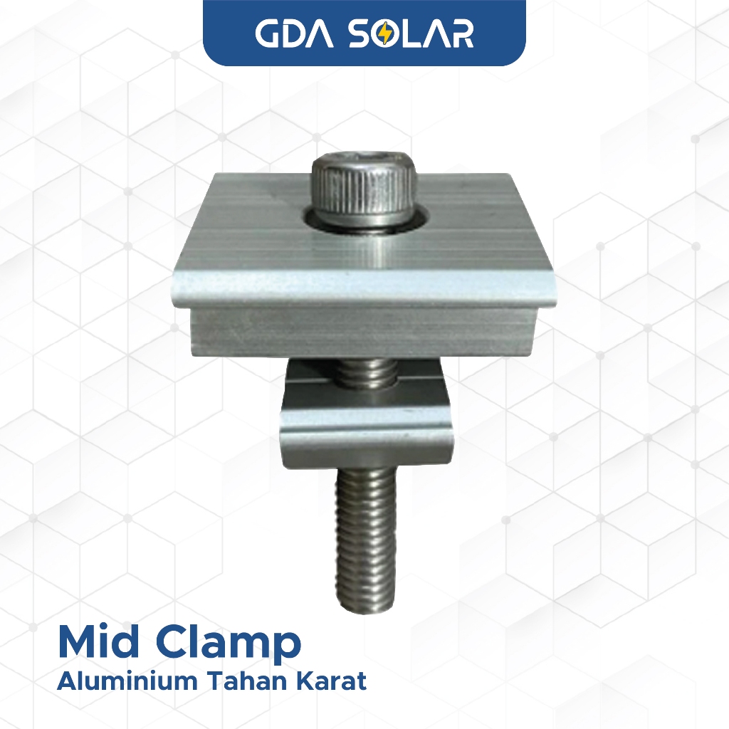 Mid Clamp Aluminium Tahan Karat