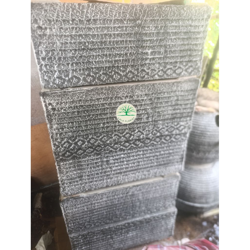 LALA FLORIST POT PANJANG 60CM VIA INSTAN ( OJOL ) / POT SEMEN / POT BETON / POT TANAMAN / POT TANAMA