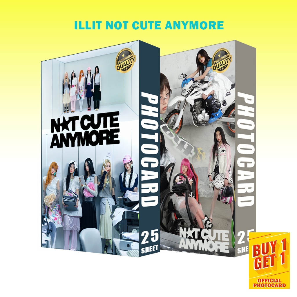 HANEUL PHOTOCARD ILLIT NOT CUTE ANYMORE PREMIUM