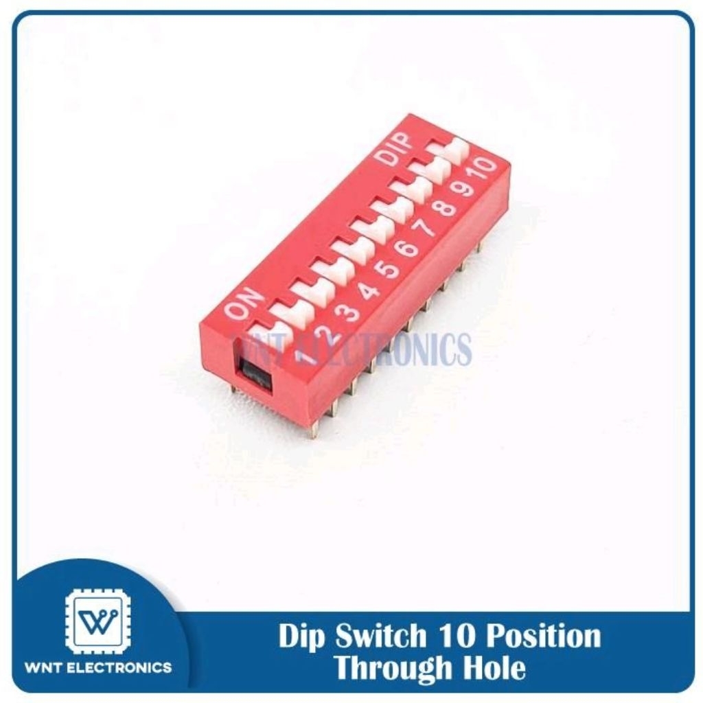 DIP SWITCH 10 PIN 10P SWITCH SLIDE