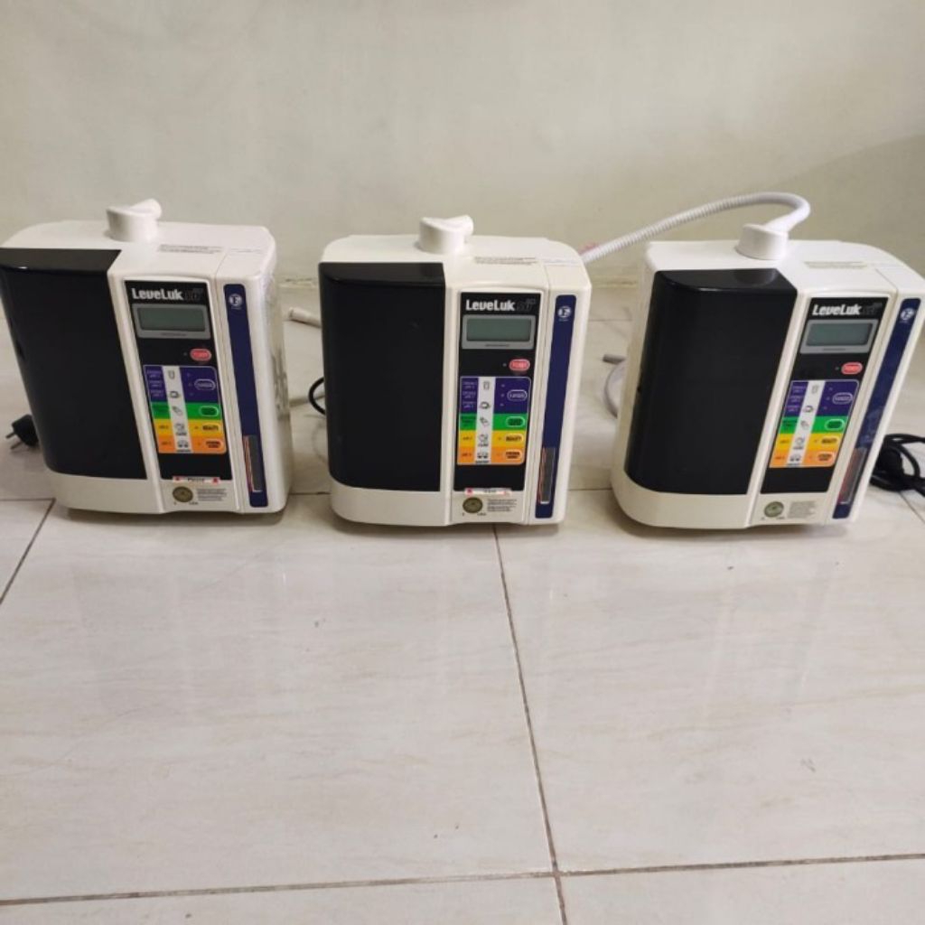 mesin kangen water leveluk SD501 bekas mulus free pompa 7plat