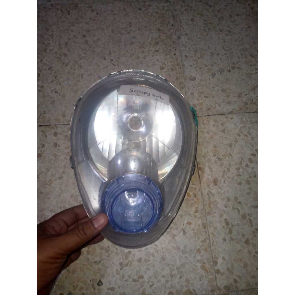 Reflektor Lampu Depan Honda Scoopy Karbu Bekas