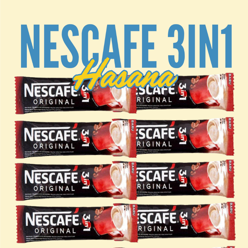 Kopi Nescafe 3 in 1 / Nescafe 3 in 1