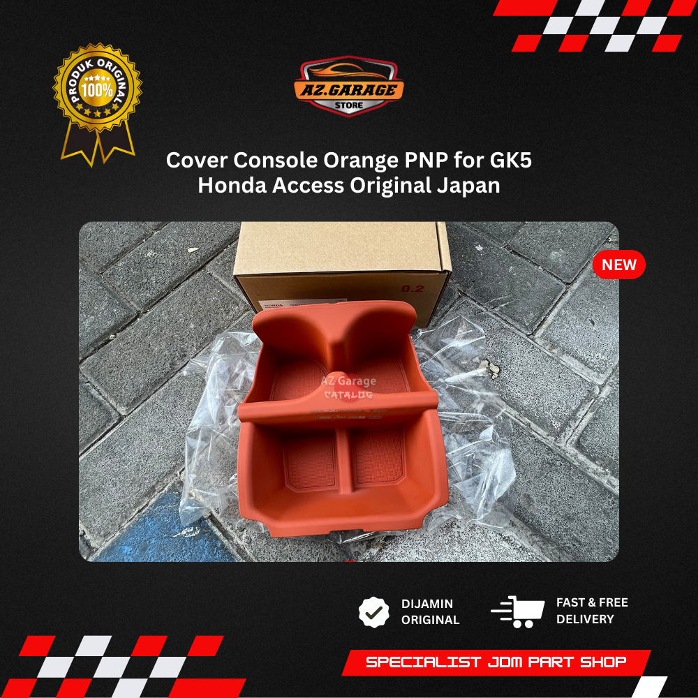 Console Rubber Orange Honda Access Jazz GK5 Original Made in Japan
