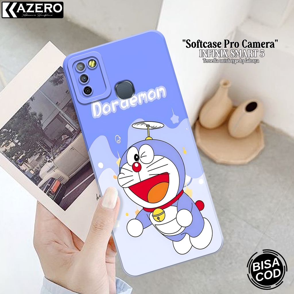 Softcase Pro Camera INFINIX SMART 5 - Fashion Case Kartun - Case INFINIX SMART 5 Terbaru - Casing IN