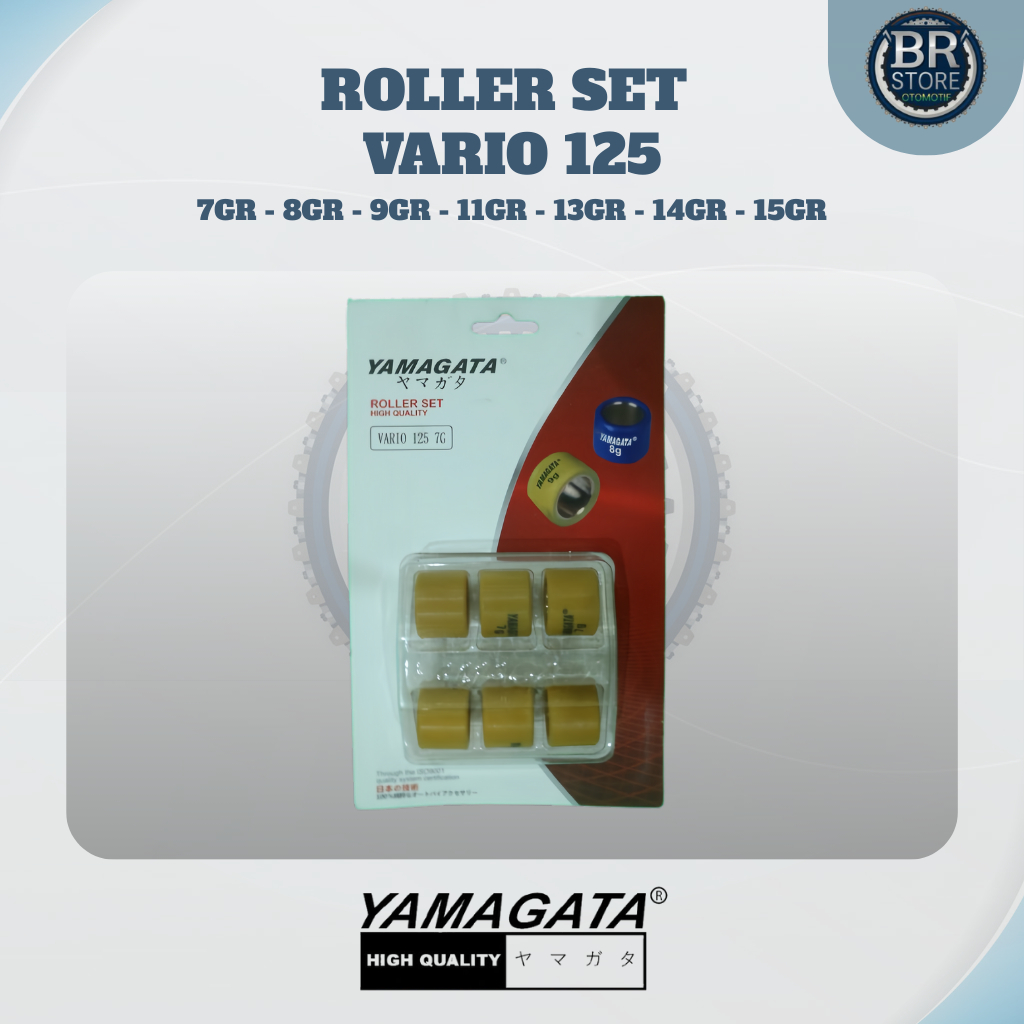 YAMAGATA ROLLER SET VARIO 125 7GR 8GR 9GR 11GR 13GR 14GR 15GR