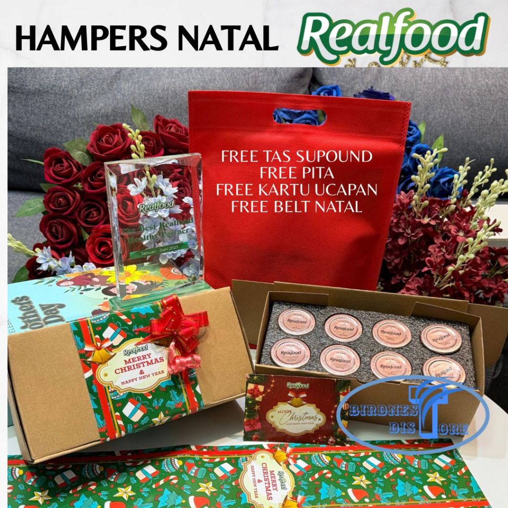 REALFOOD HAMPERS Gift Set Isi 8 JAR - Realfood Indonesia