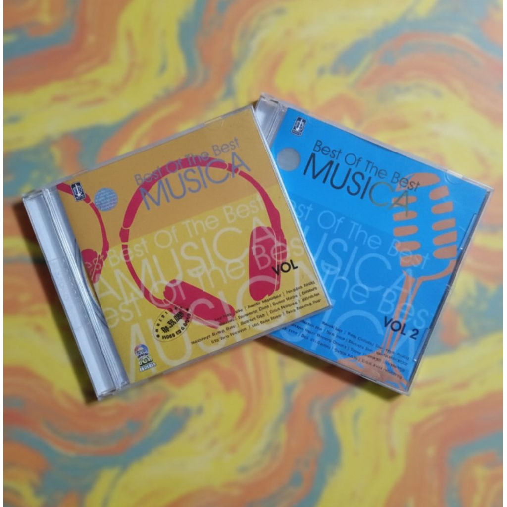 VCD Best Of The Best Musica Vol. 1 & 2 / Chrisye,Java Jive, Ebiet G Ade dkk (Mulus)