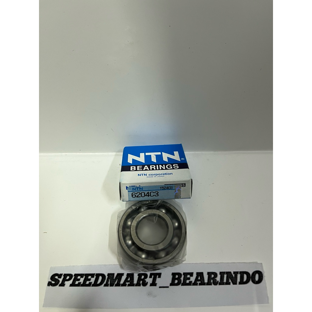 Bearing Kruk As 6204 C3 NTN Original 6204C3