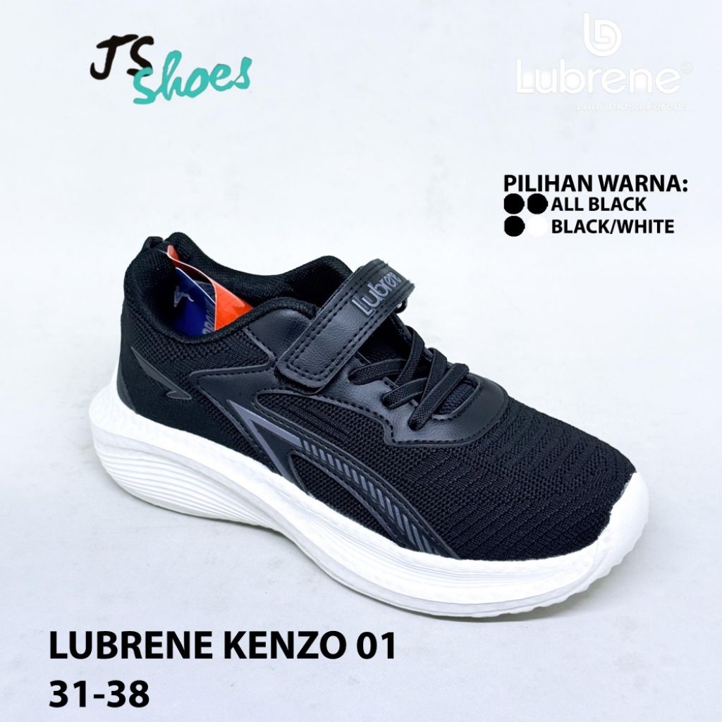 LUBRENE KENZO 01 - SEPATU SEKOLAH ANAK MERK LUBRENE ORIGINAL