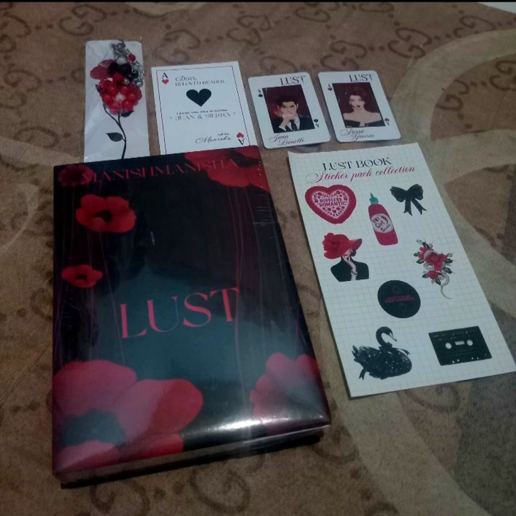 (new) novel lust by manishmanisha hard cover
