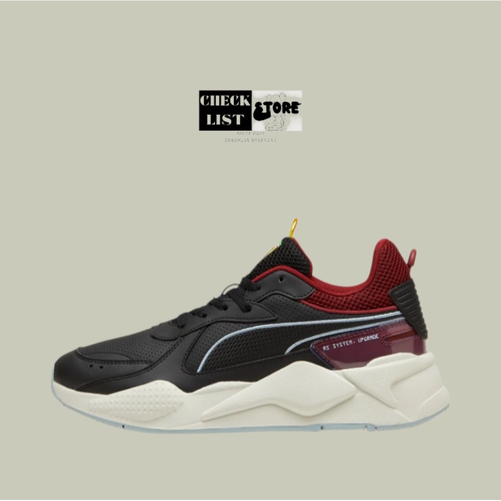 SEPATU PUMA FERRARI RS-X SNEAKERS ORIGINAL 100% (MENS) 307818-04 BLACK