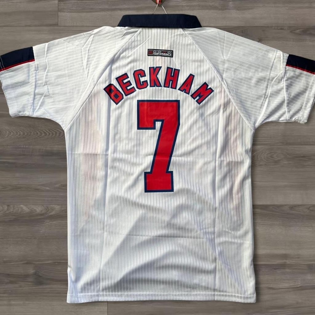 RETRO | INGGRSS HOME 1998 [BECKHAM #7] | JERSEYY VINTAGE KERENN