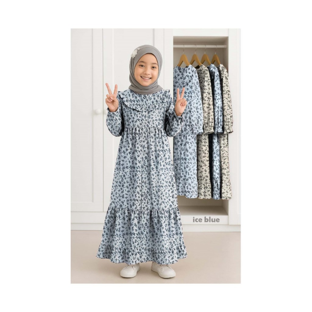 PROMO Baju gamis anak dan tanggung usia 5-12 tahun gamis anak terbaru gamis anak
