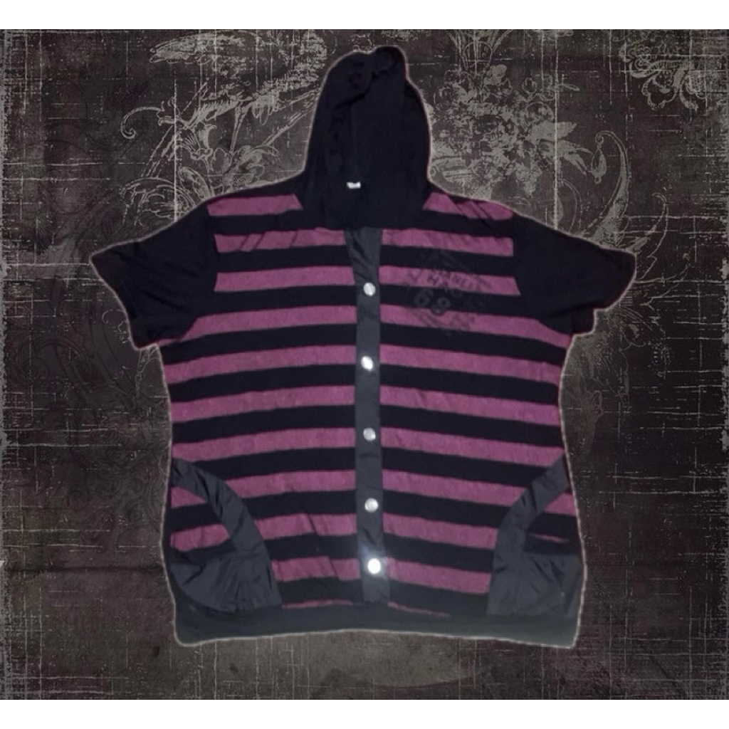 grunge top alt scene ungu