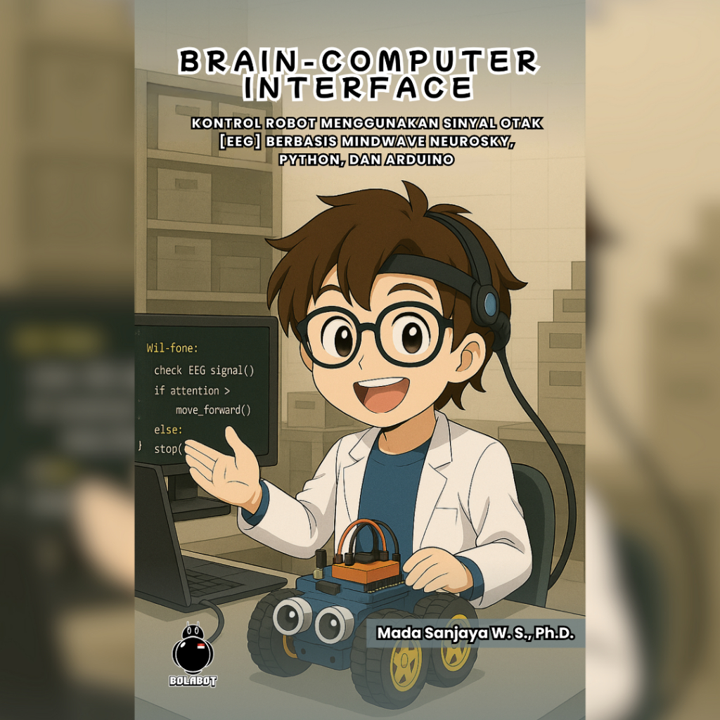Buku Brain–Computer Interface: Kontrol Robot Menggunakan Sinyal EEG berbasis MindWave NeuroSky, Pyth