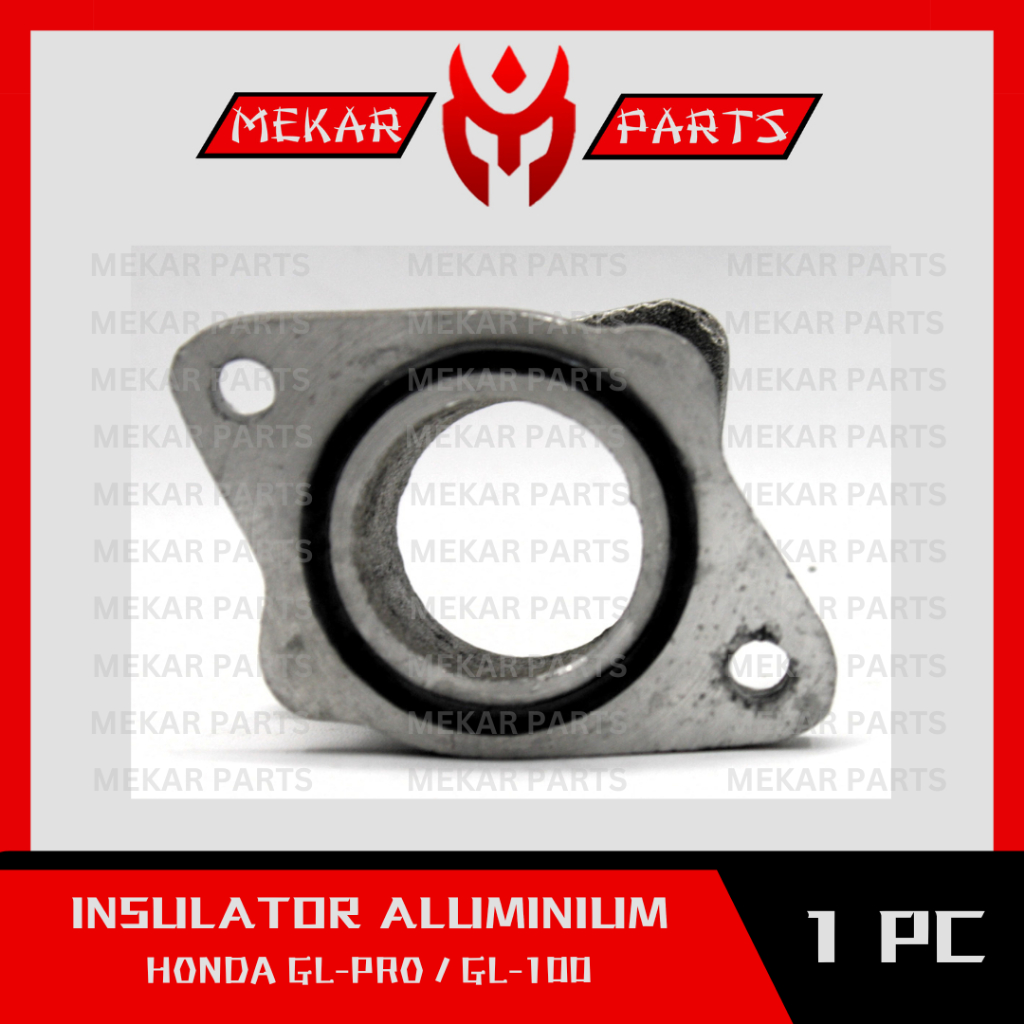 MEKAR-PARTS/INSULATOR-ALUMUNIUM/MANIPUL/INTAKE/MANIFOLD/MANIPOL/KARBURATOR/KARBU/ALUM/ALUMINIUM/MOTO