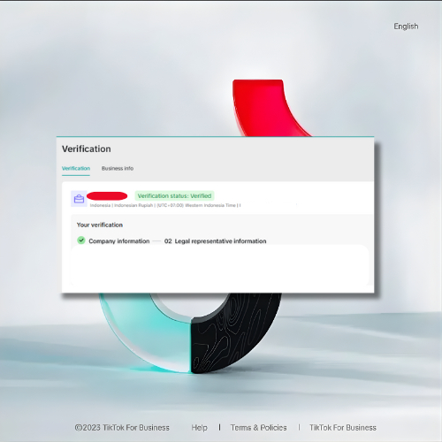 Akun Iklan BM Tiktok Ads Manager Verified (Sudah Verif)