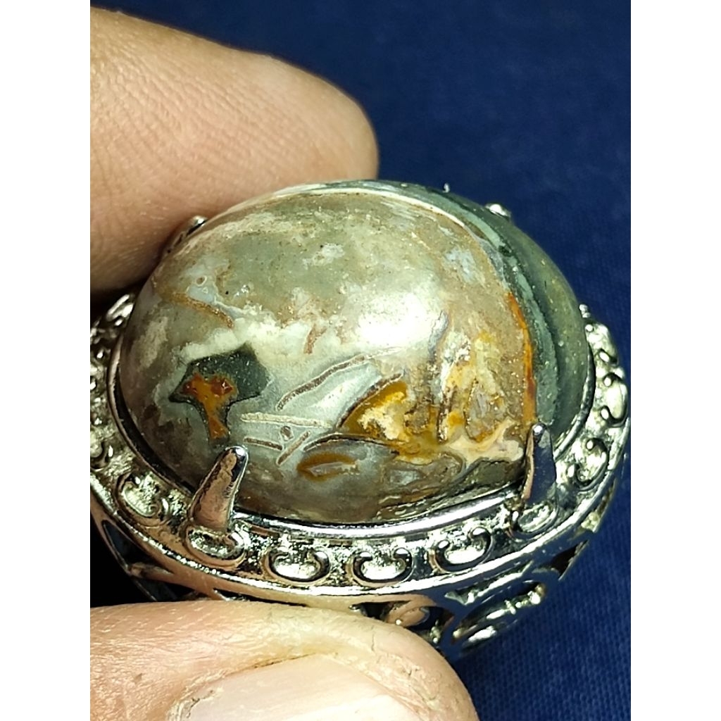 Natural Jasper, MANDARIN DUCK / Batu Jasper, LAWASAN, BEBEK MANDARIN
