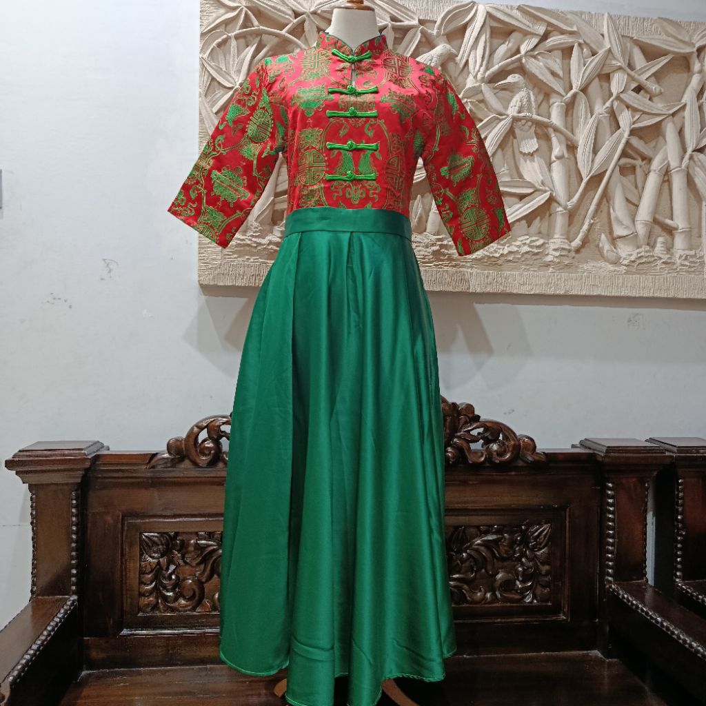 Wedding Cheongsam / Dress Cheongsam / Dress Qipao / Baju Imlek / Cheongsam / Qipao