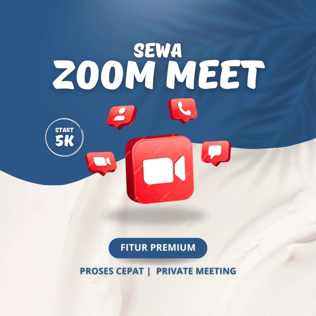 Sewa Zoom Harian 100 300 500 1000 Peserta Termurah dan Full Garansi