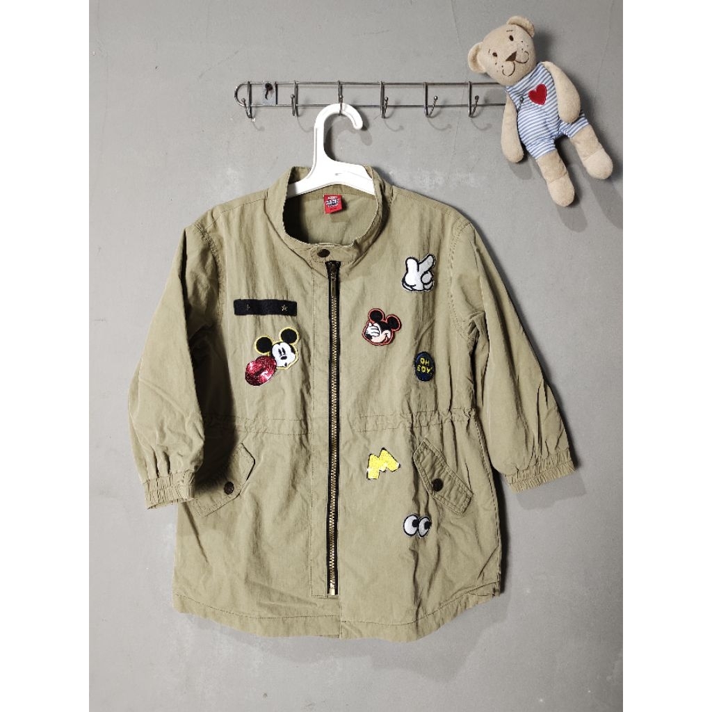 Jaket parka anak army brand D1sn3y x MiMos PL