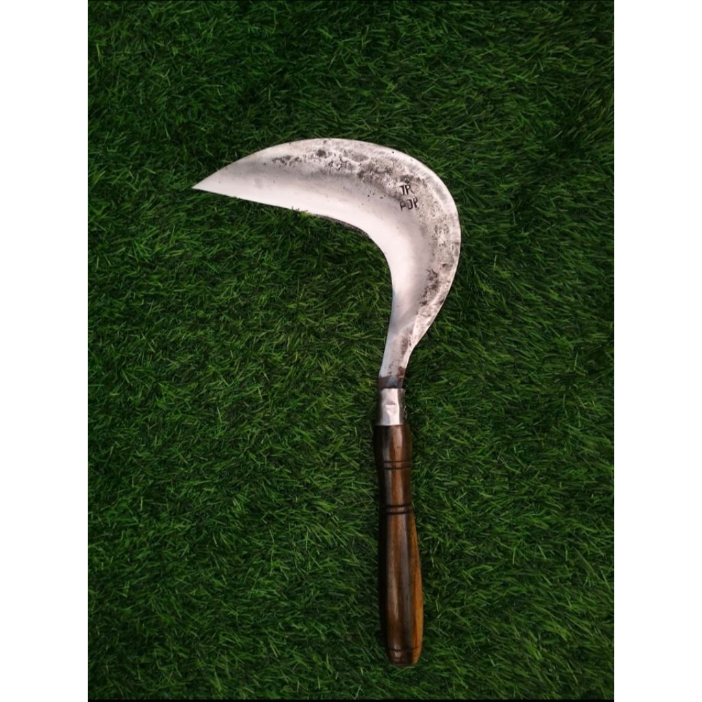 Arit Cikajangan Super Tajam - Baja Premium Asli, Siap Panen dan Babat Rumput