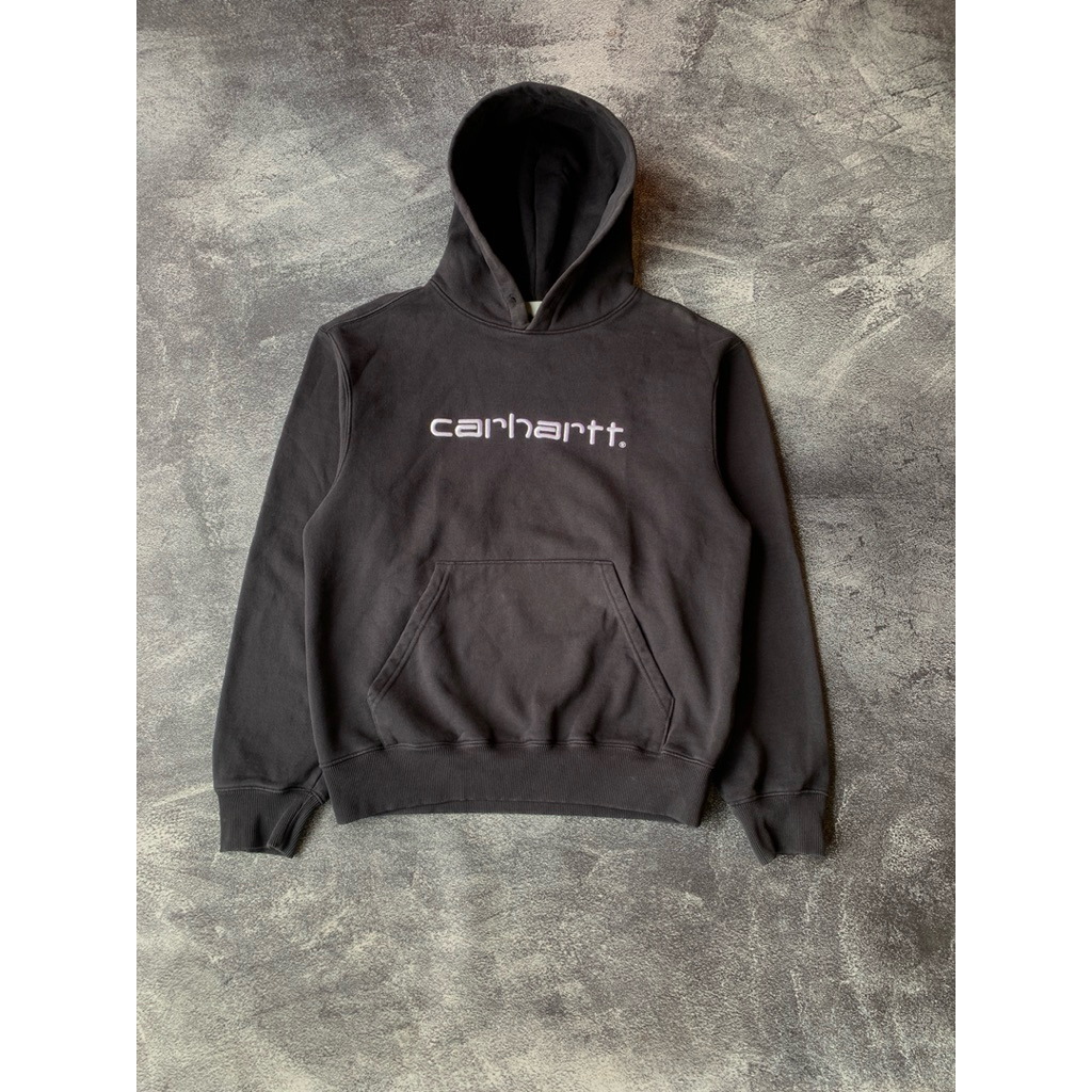 carhartt wip hooded sweat black (sold)