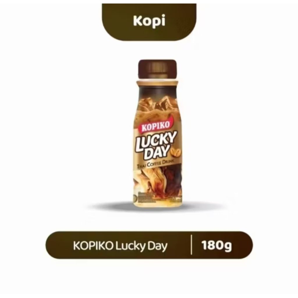 Kopiko lucky day 180 ml