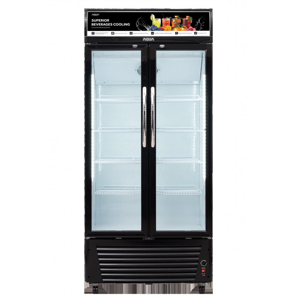 COLD CHAIN / SHOWCASE AQUA 2 pintu AQB 610 CD