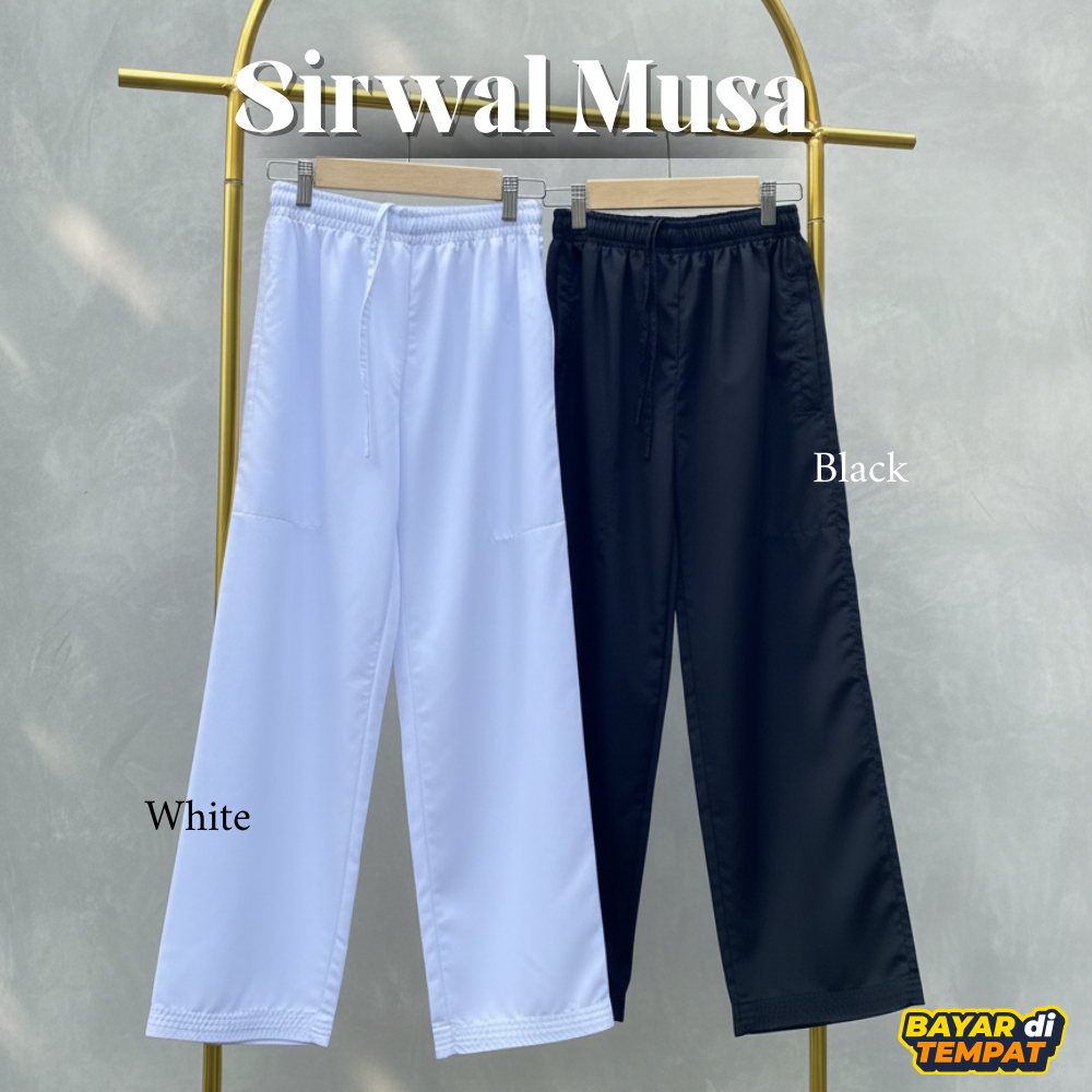Celana Sirwal Polos Sirwal Dewasa Nyaman Celana cingkrang pangsi jumbo adem bahan katun micro soft