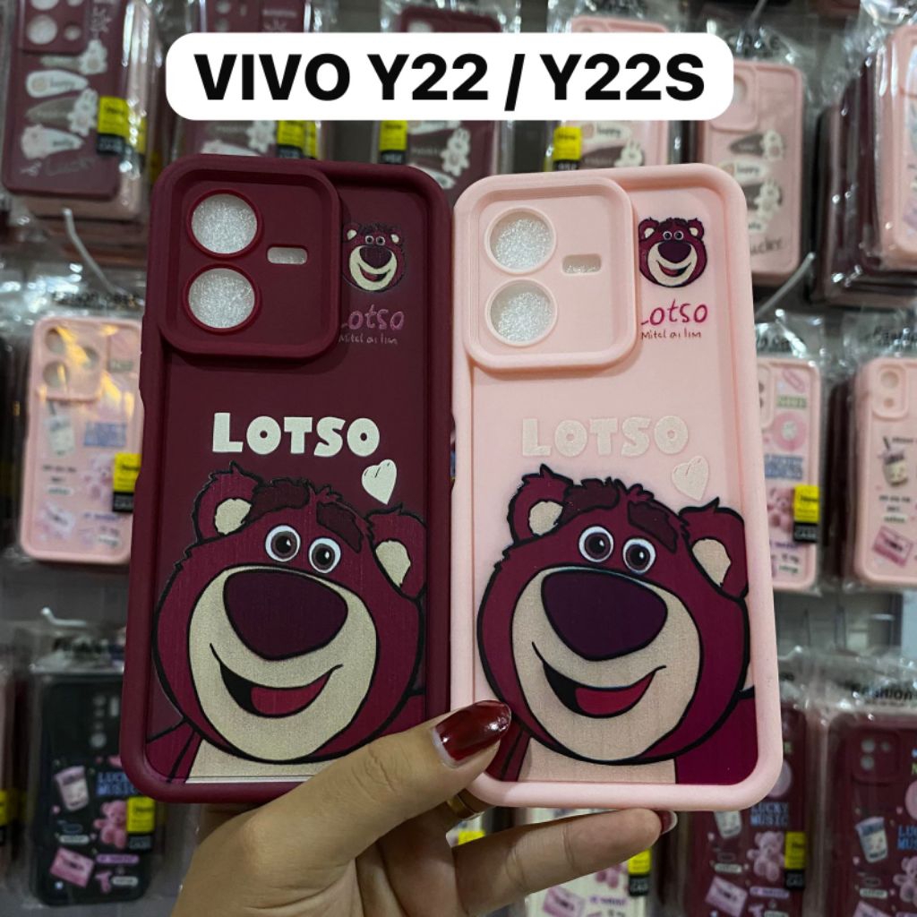 CASING SILIKON MOTIF LOTSO VIVO Y22 / Y22S