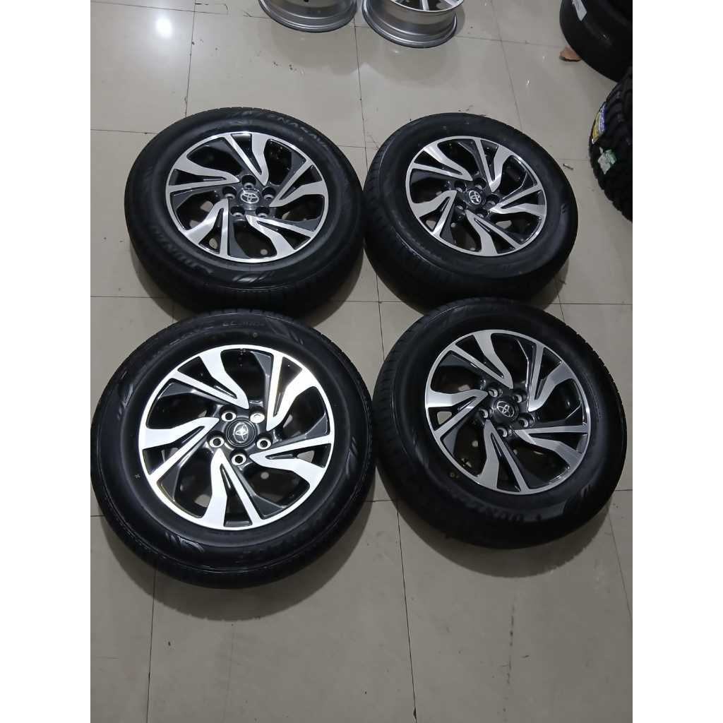 velg mobil original toyota innova reborn ring 16x6 hole 5x114 velg original copotan garansi ori