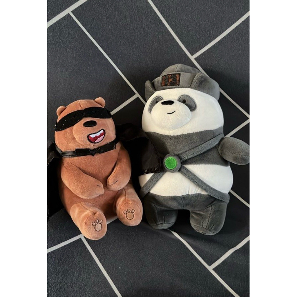 Boneka We Bare Bears Miniso