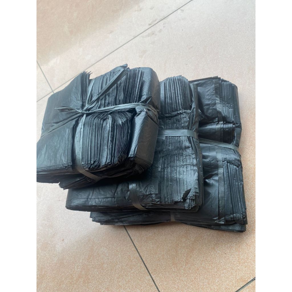 kantong plastik loss kiloan 1kg tebal kecil sedang besar jumbo hitam