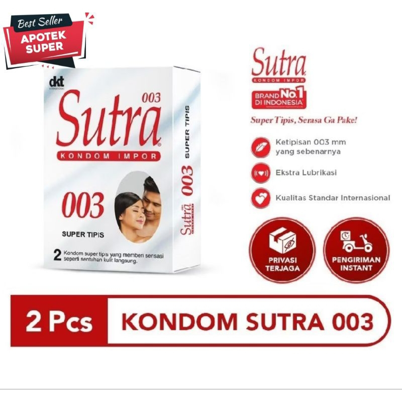 Sutra Kondom Putih Isi 2