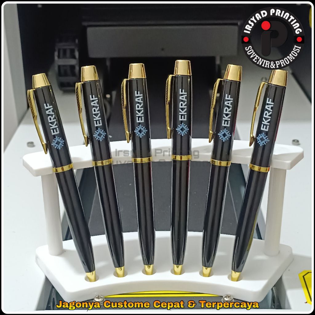 Custom Pulpen Metalik / Pulpen Metalik / Pulpen Besi / Pulpen Promosi / Pulpen Souvenir / Pulpen Uv 