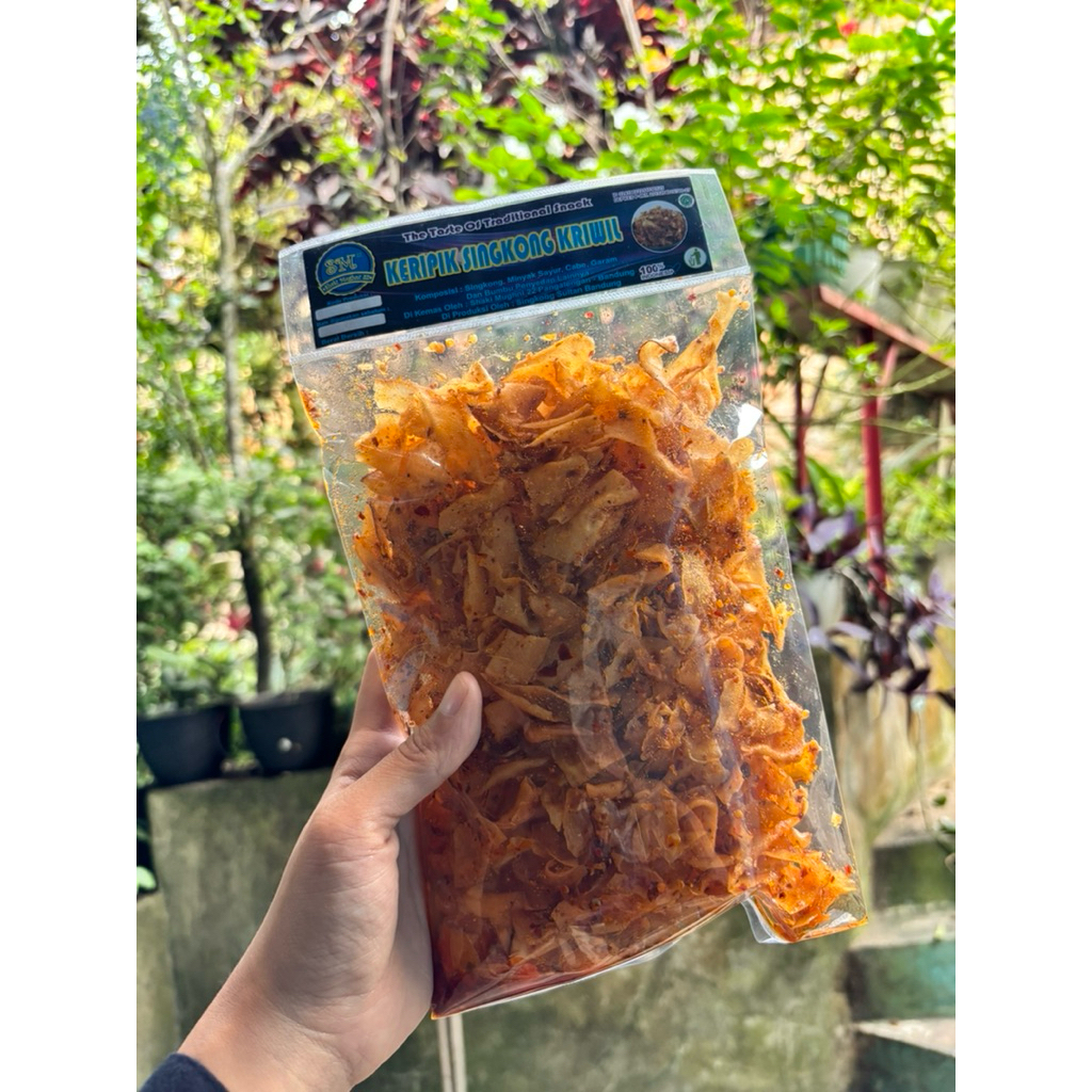 Kripik singkong kriwil