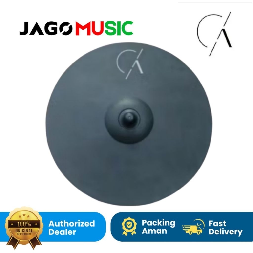 Cymbal Drum Elektrik Caleb Cymbal Caleb Plus Stand Cymbal